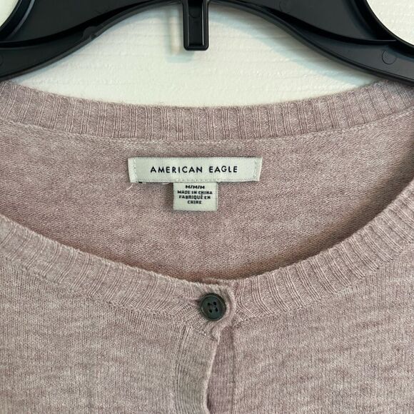 AMERICAN EAGLE PURPLE CARDIGAN - Picture 3 of 3